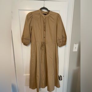 Who What Wear Poplin Maxi Dress